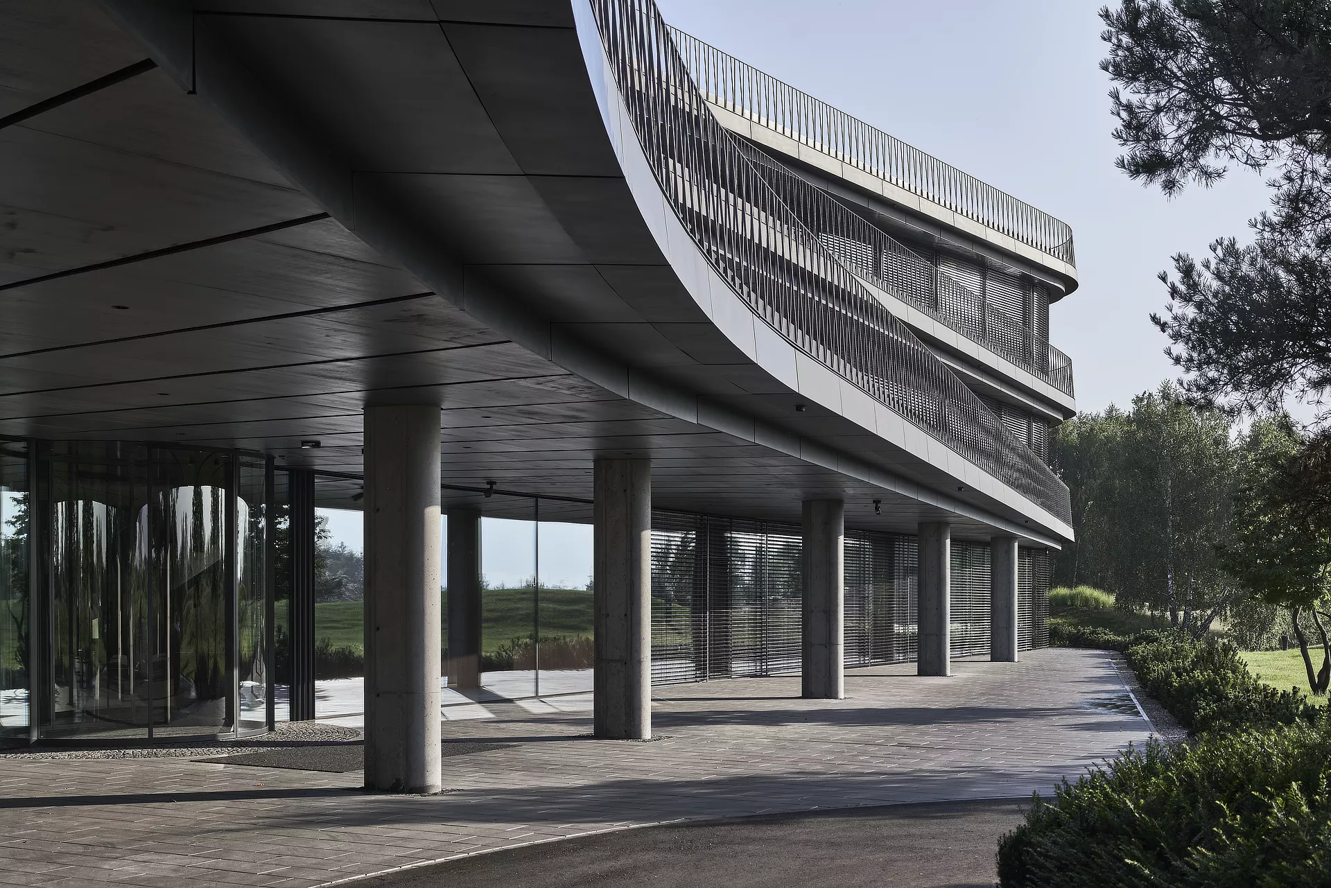 Siedziba Press Glass